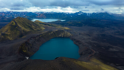 Lake in a Volcano