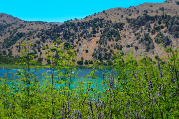 Kournas-See in der Nähe von Georgioupoli, Kreta