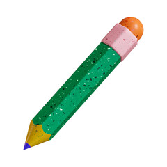 3d buildable mindmap pencil icon 