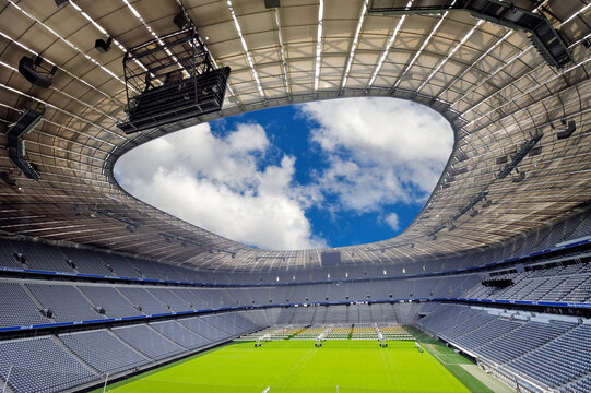 Allianz Arena in Munich - the official stadium of FC Bayern