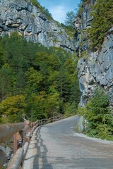 carretera de montaña (parque natural)