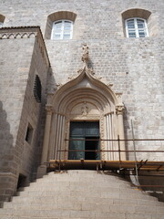 Dubrovnik is a Croatian city on the Adriatic coast