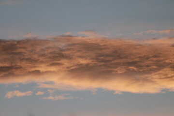 Fototapeta premium 夕方の雲