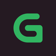 Letter G logo or icon design. template elements. geometric abstract logos