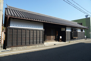 成瀬平馬家長屋門　三重県伊賀市 上野丸之内