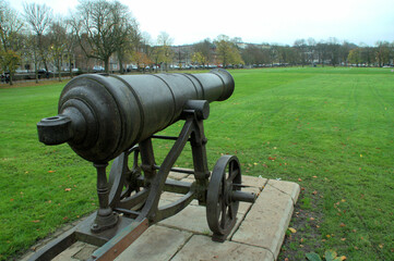 old cannon in the fortress