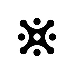 Abstract logo. Geometric abstract logos. Icon design