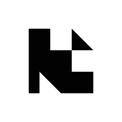 Abstract logo. Geometric abstract logos. Icon design