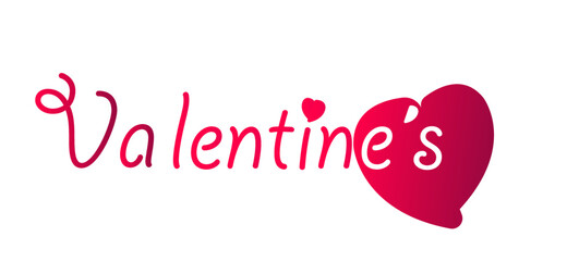 valentine card with hearts