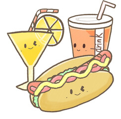 R:もっとメルヘンなファーストフード☆ホットドッグせっと①