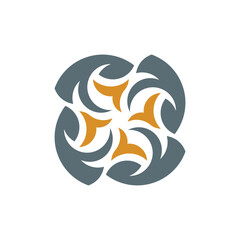 Abstract logo. Geometric abstract logos. Icon design