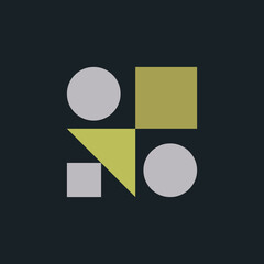 Abstract logo. Geometric abstract logos. Icon design