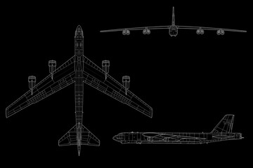 Bombardero estratégico de la guerra fría