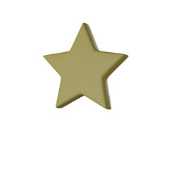Obraz premium golden star