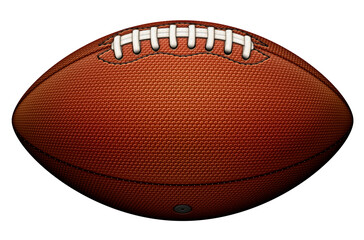 American Football With Blank Area To Add Copy © jimlarkin