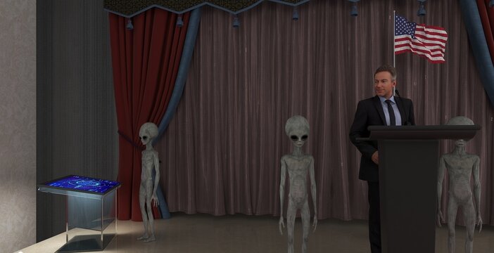 Aliens In A Room