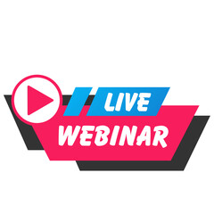 Live webinar banner.