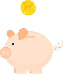 Switzerland Flag vector hand drawn flag, Swiss franc vector hand drawn 