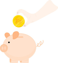 Switzerland Flag vector hand drawn flag, Swiss franc vector hand drawn 