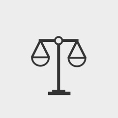 justice scale icon