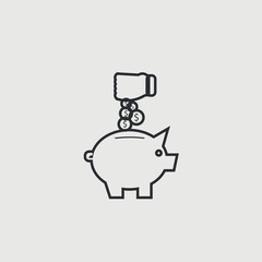 piggy bank icon