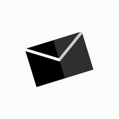 Message Icon. Envelope Symbol for Design, Presentation, Website or Apps Elements - Vector