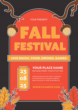 Fall Festival Flyer