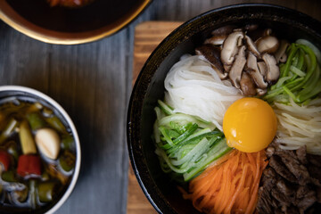 korean food Bibimbap 