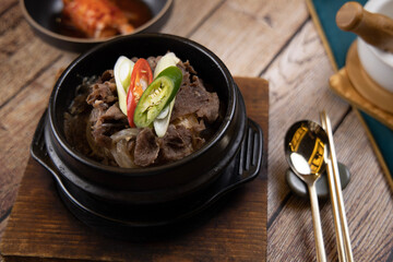 korean food Bulgogi 
