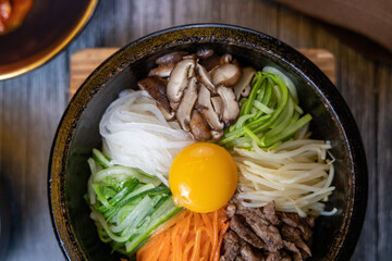 korean food Bibimbap 