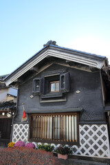 海野宿　宿場町風景