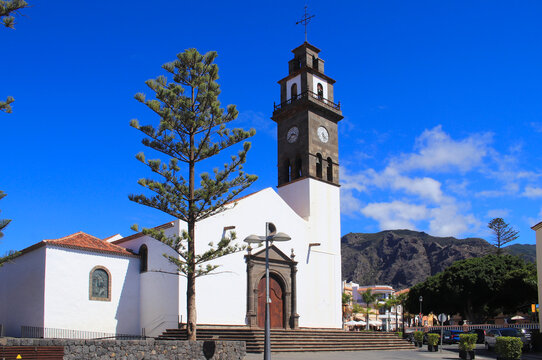 Church of our Lady of Remedies (Nuestra Señora de Los Remedios). XVI Century. Buenavista. Tenerife, Canary Islands, Spain
