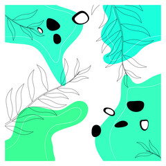 Abstract trendy template . For cover, invitation, banner, brochure, poster, card, flyer.