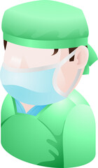 Surgeon Illustration