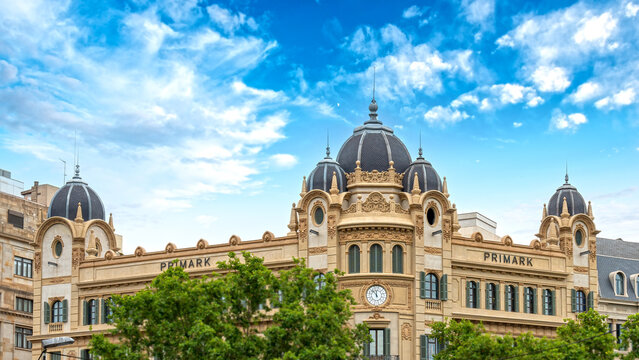 Primark old building in Barcelona, Spain