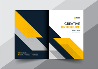 corporate company profile brochure annual report booklet proposal cover page layout concept design