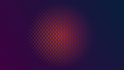 background with red dots