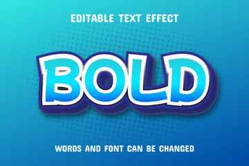 Bold text - gradient text effect