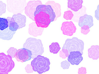 Fototapeta na wymiar Flower Abstract Background 