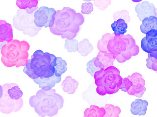 Naklejka premium Background Flower Bokeh 