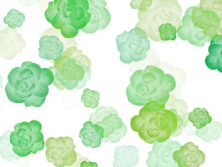 Bokeh Flower Background
