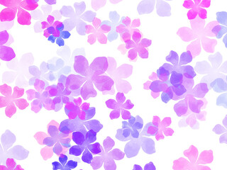 Fototapeta na wymiar Background Flower Illustration 