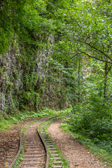 railway into the gorge