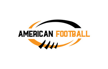 Rugby Team Logo Symbol Concept, American football, sports logo
