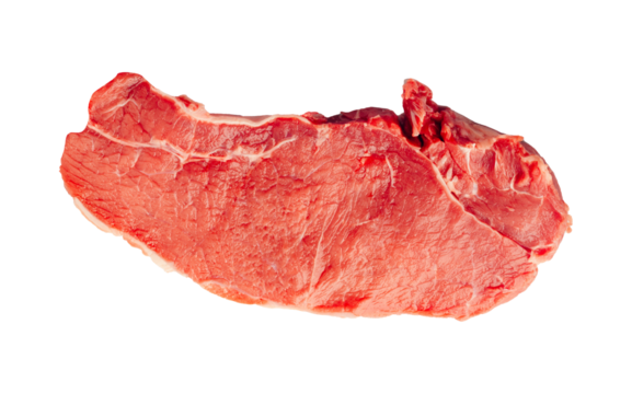 raw beef steak