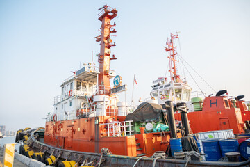 boat in the port