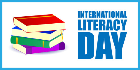 Vector illustration for International Literacy Day
