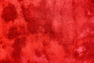 scary red wall for background. red wall haunted and spooky. horror concept