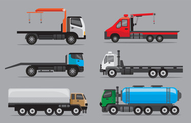 set of trucks