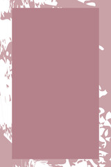 pink background with frame